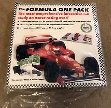 The Formula one pack  Pop-up Book by Ron van der Meer and Adam Cooper 1999 mint
