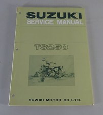 Manuale di servizio Suzuki / Modell TS 250 Stand 10/1971