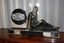 Orologio tavolo stile art - orologio, da