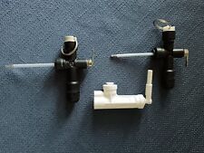 Raccordo nr2 x Gasatore  Entrata Co2, più nr 1 compensatore acqua gasata(bianco)