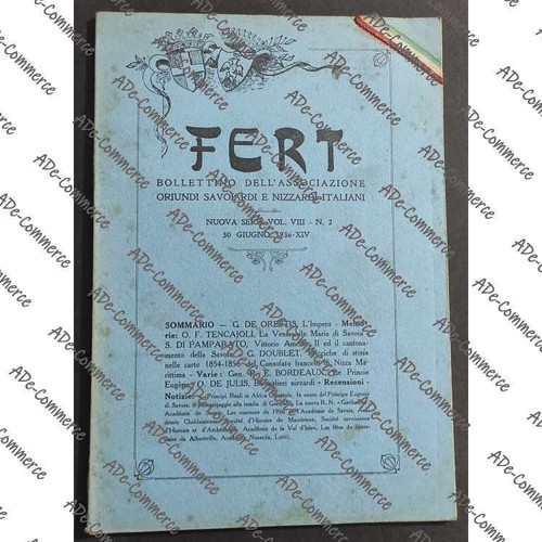 Fert bollettino associazione - fert,