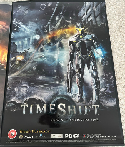 Timeshift raro xbox 360 cm - raro, 42