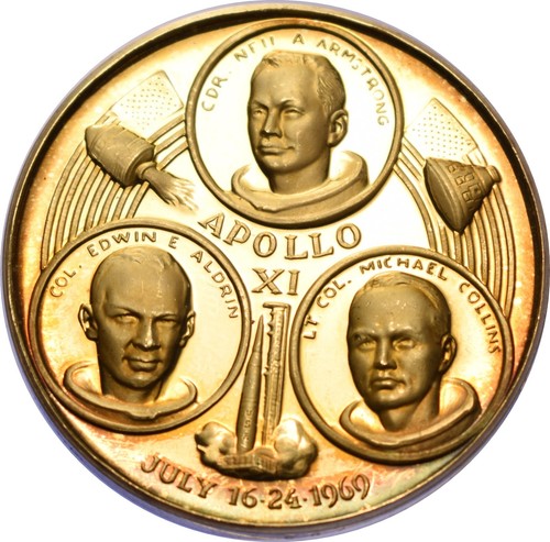 Usa apollo 1969 medaglia - 11, xi