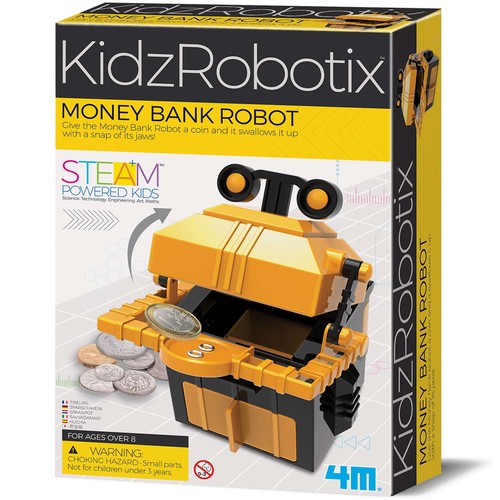 Kidz robot banca monete - robot,