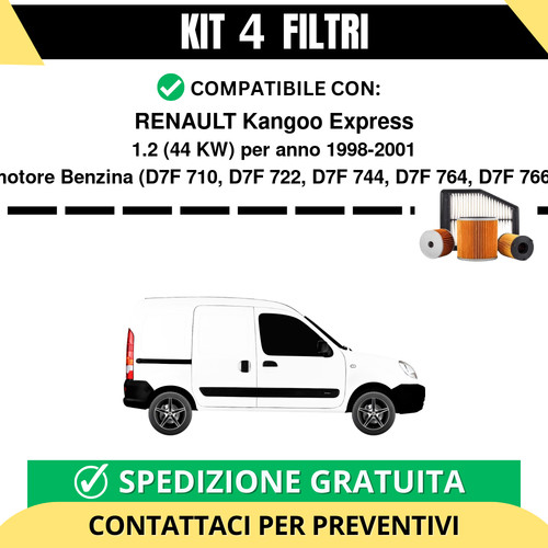 Kit filtri tagliando - filtri,