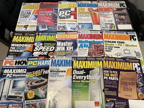 Lot maximum pc magazine - maximum,