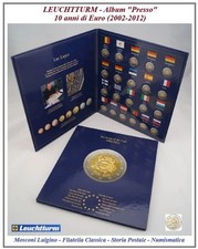 LEUCHTTURM - Raccoglitore "PRESSO" - 10 anni di Euro (2002-2012)