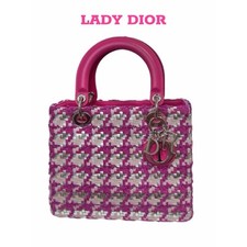 Dior Pink Tweed Lady Dior