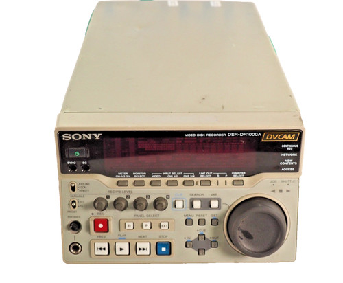 Sony dvcam dsr - sony, dsr-dr1000a