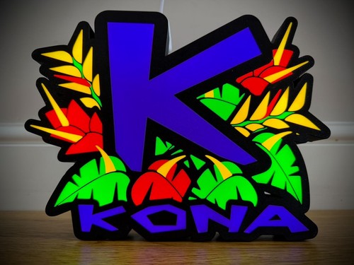 Kona bike led light box - bike, •