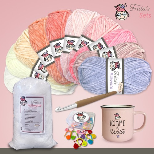 Frida garn set primavera - frida's,