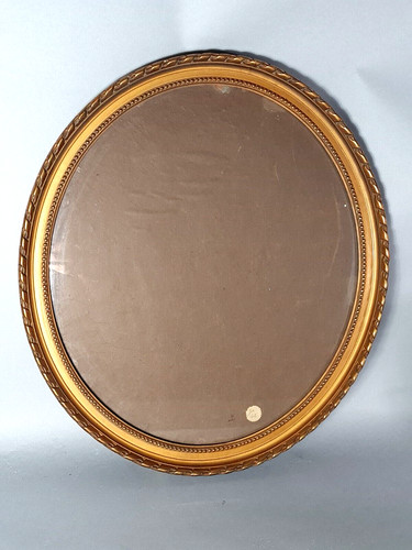 Cornice ovale antico - ovale, antico+vetro