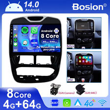 4+64GB Autoradio Navigatore Android 14 CarPlay Per Renault Clio MK4 2012-18 WIFI