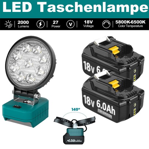Lampada lavoro per makita - da,