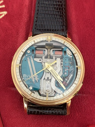 Bulova accutron oro kt - bulova,
