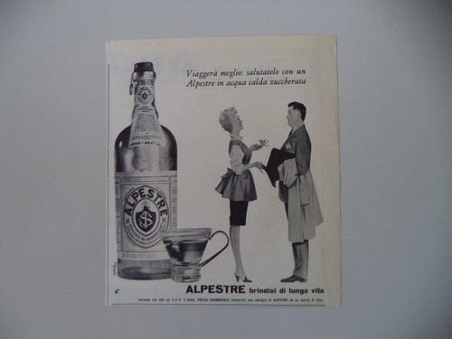 Advertising pubblicità 1961 - advertising,