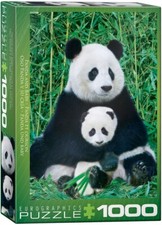 Puzzle Panda & Baby 1000 pezzi