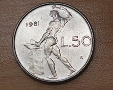 1981 Italy 50 Lire 