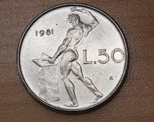 1981 italy lire - 50,
