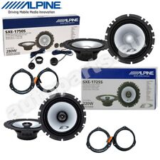 Kit 6 Casse Altoparlanti Alpine Anteriori Posteriori per Mercedes CLK Cabriolet