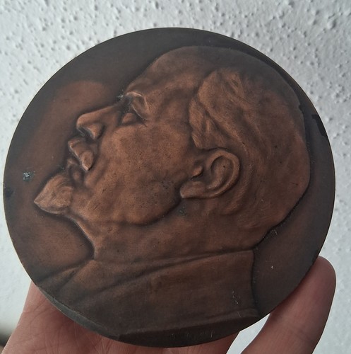 Grande médaille effet bronze - grande,