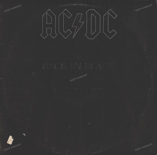 Back in black ger lp - -,