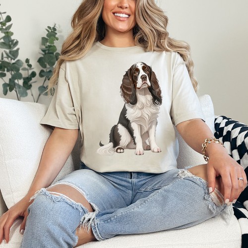 Springer spaniel shirt donna - springer, t-shirt