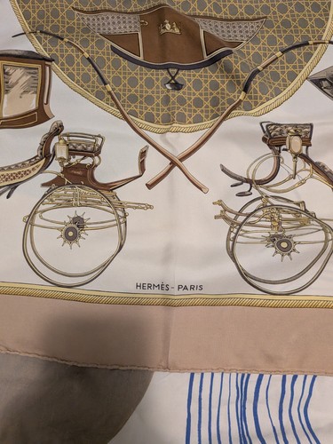 Hermès foulard carré seta - hermès,