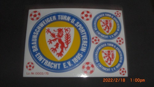 Set adesivi sticker eintracht - set,
