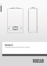 Manuale istruzioni installazione caldaia Riello Family 25 35 IS