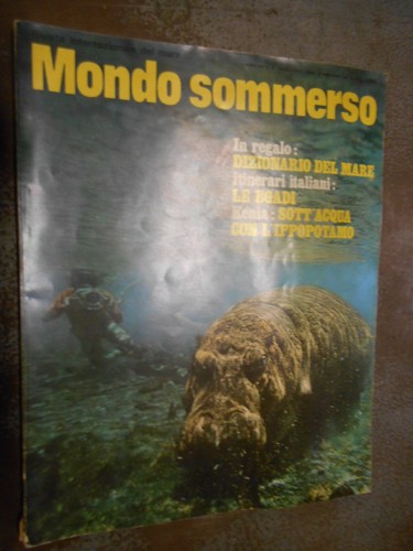 Mondo sommerso maggio 1972 - sommerso,
