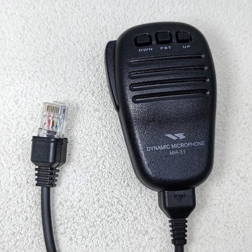 Yaesu mic 31a8j microfono - mic, mh-31a8j