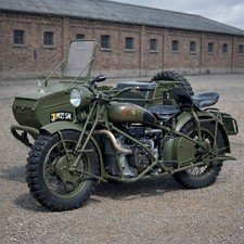Stampa poster moto sidecar