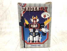 R1 Trider G-7 Italian Box Robot St Medio Vintage Metal Die-cast Korea Clover