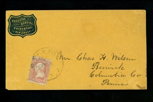Postal history 65 1861 - postal,