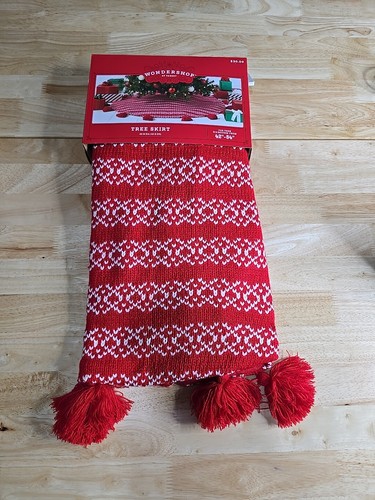 Gonna albero natale rosso - albero,