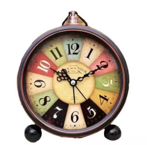 Quarz wecker retro style in - quarz-wecker,