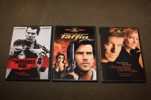 Lot pierce brosnan dvds - of, 3