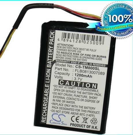 Batteria ricambio tomtom one - batteria,