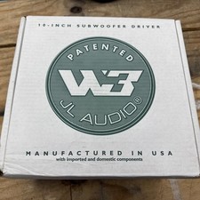 JL Audio 10W3v3-4 10" 4 Ohm