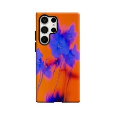 Custodia resistente fiori blu