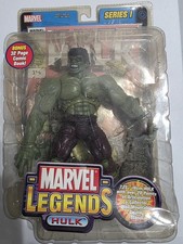 Marvel Legends L'Incredibile Hulk 2002 Serie 1 Toy Biz NUOVO Bonus Fumetto