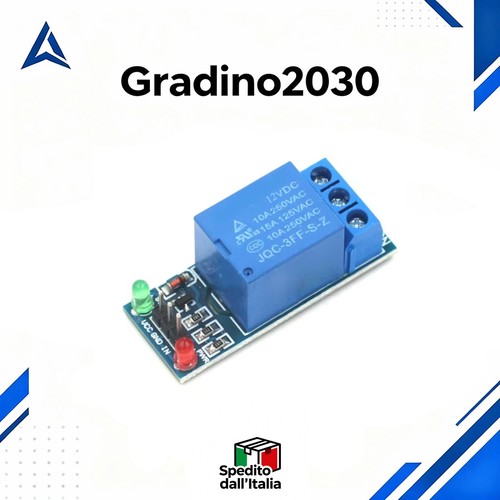 Modulo relè 12v canale 10a - modulo,