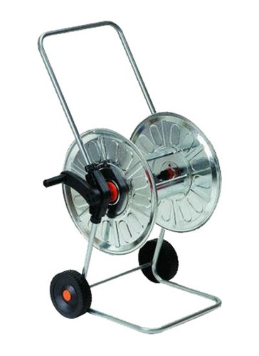 Carrello avvolgitubo con - , ruote