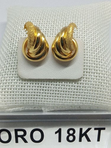 Orecchini oro giallo 750 18 - giallo,