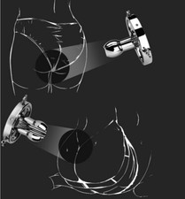 Dildo Anale Sadomaso butt sesso Anal DIVARICATORE cerchio dilatatore intimo sexy