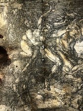 Antica stampa ,Carta Del 1500