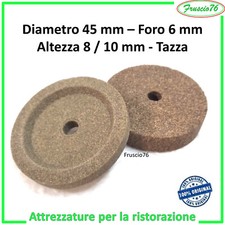 MOLE per Affettatrice Pietre affila Lama da Affilatoio Smerigli Affilatura 45 mm