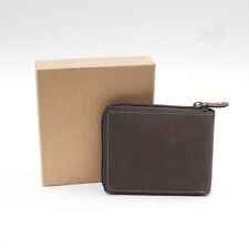 Portafoglio pelle uomo donna portamonete portatessere portadocumenti catena