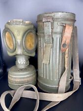Maschera Antigas Tedesca ww2 Modello Corto - Wehrmacht Gasmaske 2WK 1939 1945